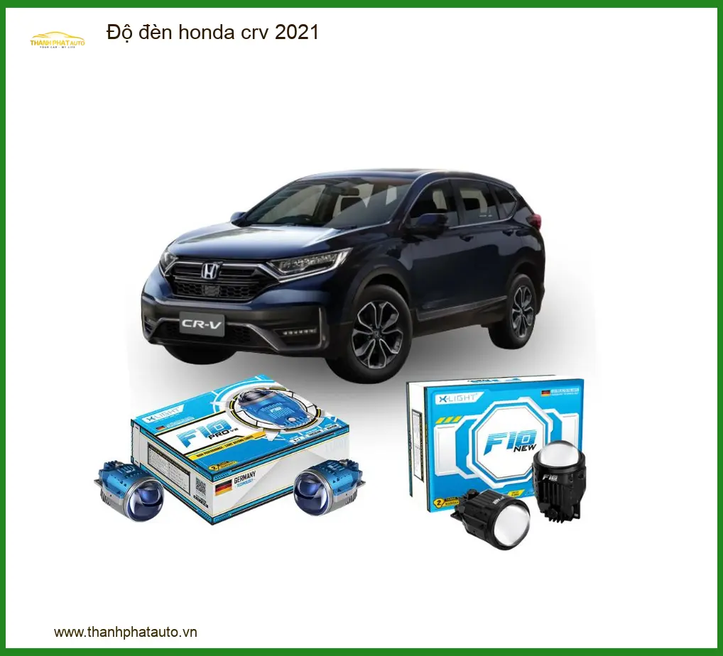 Độ Đèn Bi LED Honda CRV 2021 - Địa Chỉ Nâng Cấp Đèn Chính Hãng TPHCM