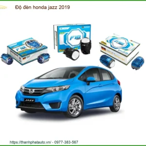 Nâng Cấp Đèn Bi LED Honda Jazz 2019 - Trung Tâm Lắp Đặt Chính Hãng TPHCM
