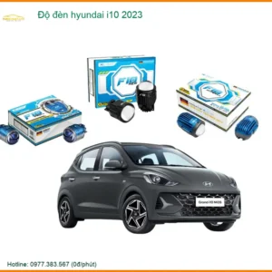 Độ đèn Bi LED Hyundai i10 2023 - Trung Tâm Nâng Cấp Chính Hãng TPHCM