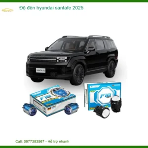 Độ Đèn Hyundai Santafe 2025 - Trung Tâm Lắp Đặt Chính Hãng Giá Tốt TPHCM