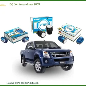 Dịch Vụ Độ Đèn Isuzu Dmax 2009 - Địa Chỉ Nâng Cấp Uy Tín TPHCM