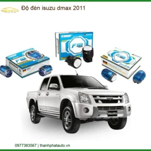 Độ Đèn Bi LED Tăng Sáng Isuzu Dmax 2011 - Địa Chỉ Lắp Đặt Uy Tín TPHCM