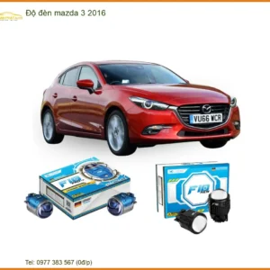 Độ Đèn Bi Gầm/Pha LED Mazda 3 2016 - Nơi Gắn Đèn Chính Hãng Giá Tốt TPHCM