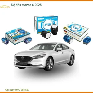 Độ Đèn Bi LED Laser Mazda 6 2025 - Trung Tâm Lắp Đặt Chính Hãng TPHCM
