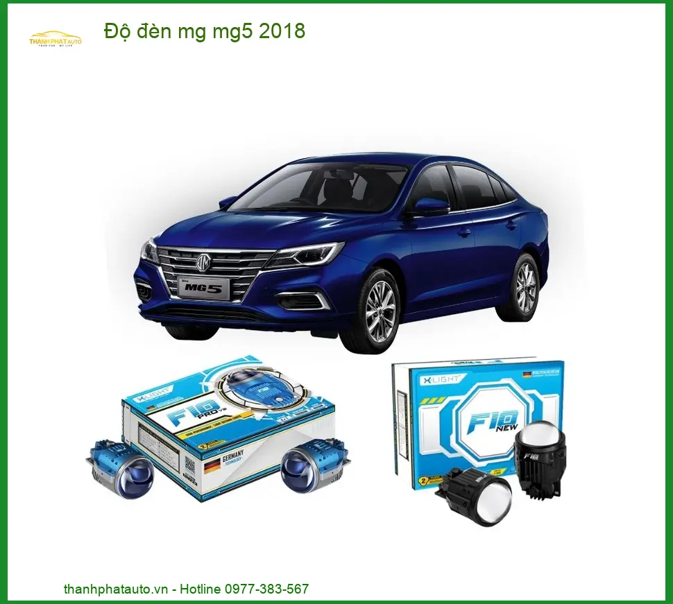 Nâng Cấp Hệ Thống Chiếu Sáng MG MG5 2018 - Địa Chỉ Lắp Đặt Uy Tín TPHCM
