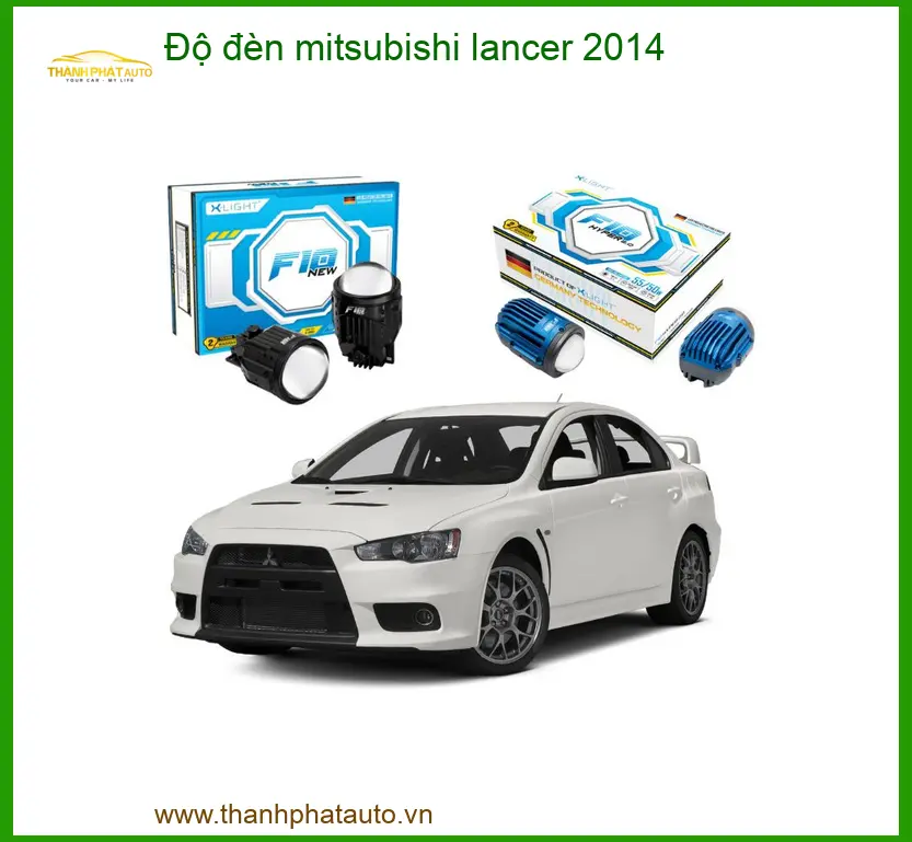 Nâng Cấp Đèn Bi LED Mitsubishi Lancer 2014 - Nơi Gắn Uy Tín Giá Tốt Tại TPHCM