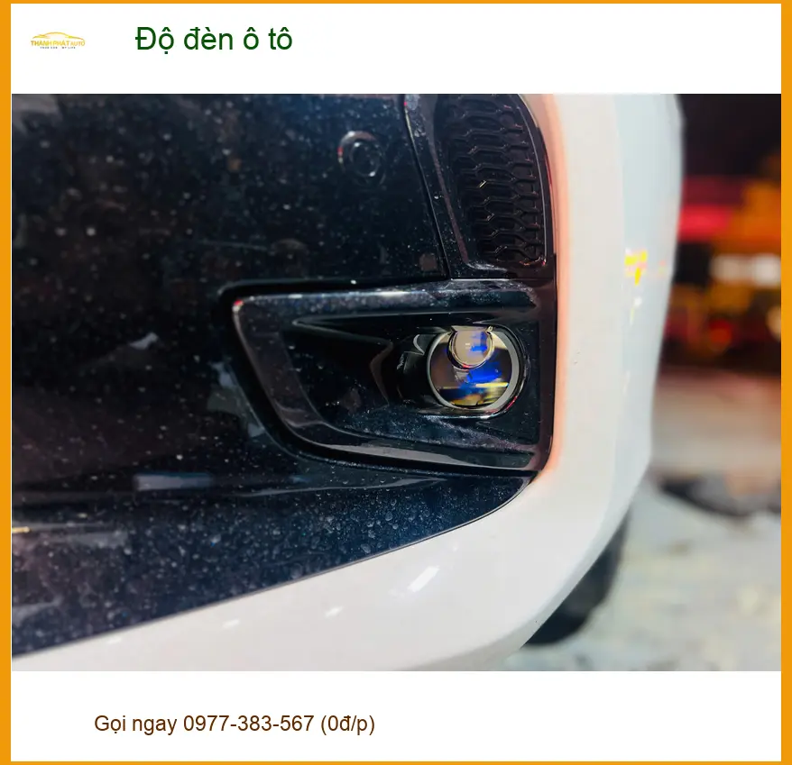 Anh Minh độ đèn ô tô Toyota Camry tại Quận 7 để tăng cường tầm nhìn ban đêm ảnh thực tế 3