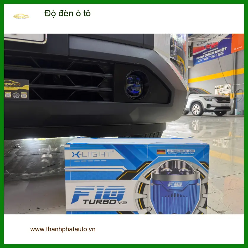 Anh Minh độ đèn ô tô Kia Sorento tại Quận 12 tăng cường độ sáng an toàn ảnh thực tế 3