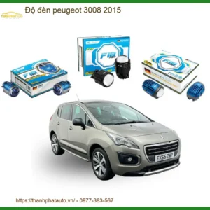 Độ Đèn Peugeot 3008 2015 - Địa Chỉ Lắp Đặt Đèn Bi LED Uy Tín TPHCM