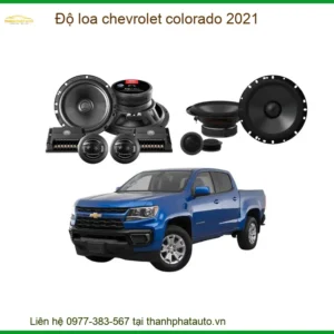 Độ Loa Chevrolet Colorado 2021 - Địa Chỉ Lắp Đặt Loa Xe Hơi Chính Hãng TPHCM