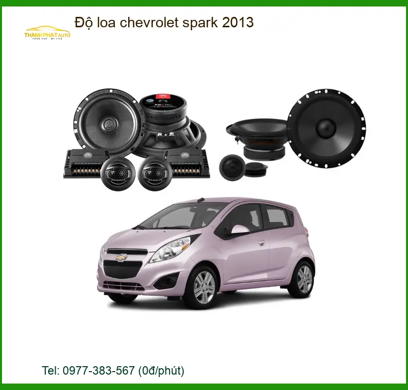 Độ Loa Nâng Cấp Âm Thanh Chevrolet Spark 2013 - Địa Chỉ Lắp Đặt Uy Tín TPHCM
