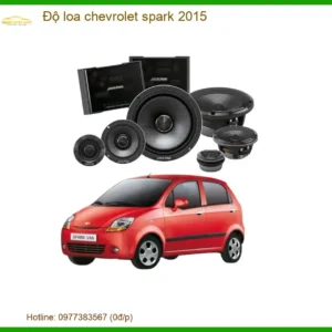 Độ Loa Ô Tô Chevrolet Spark 2015 - Trung Tâm Nâng Cấp Chính Hãng TPHCM