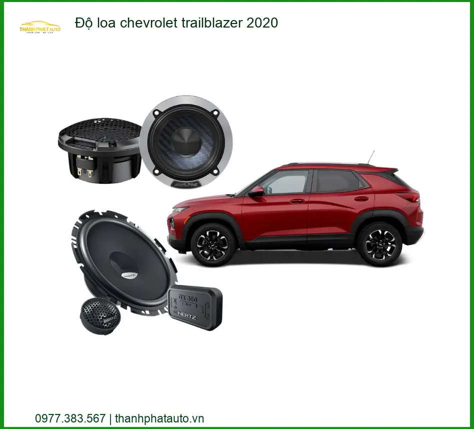 Độ Loa Ô Tô Chevrolet Trailblazer 2020 - Địa Chỉ Lắp Đặt Uy Tín TPHCM