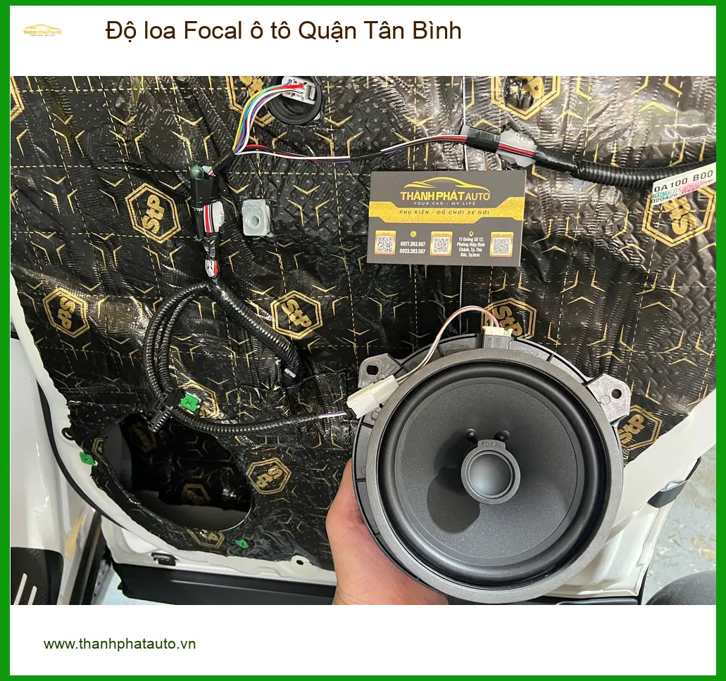 Trung Tâm Độ Loa Ô Tô loa Focal ô tô Quận Tân Bình - Nâng Cấp Chính Hãng ảnh thực tế 2