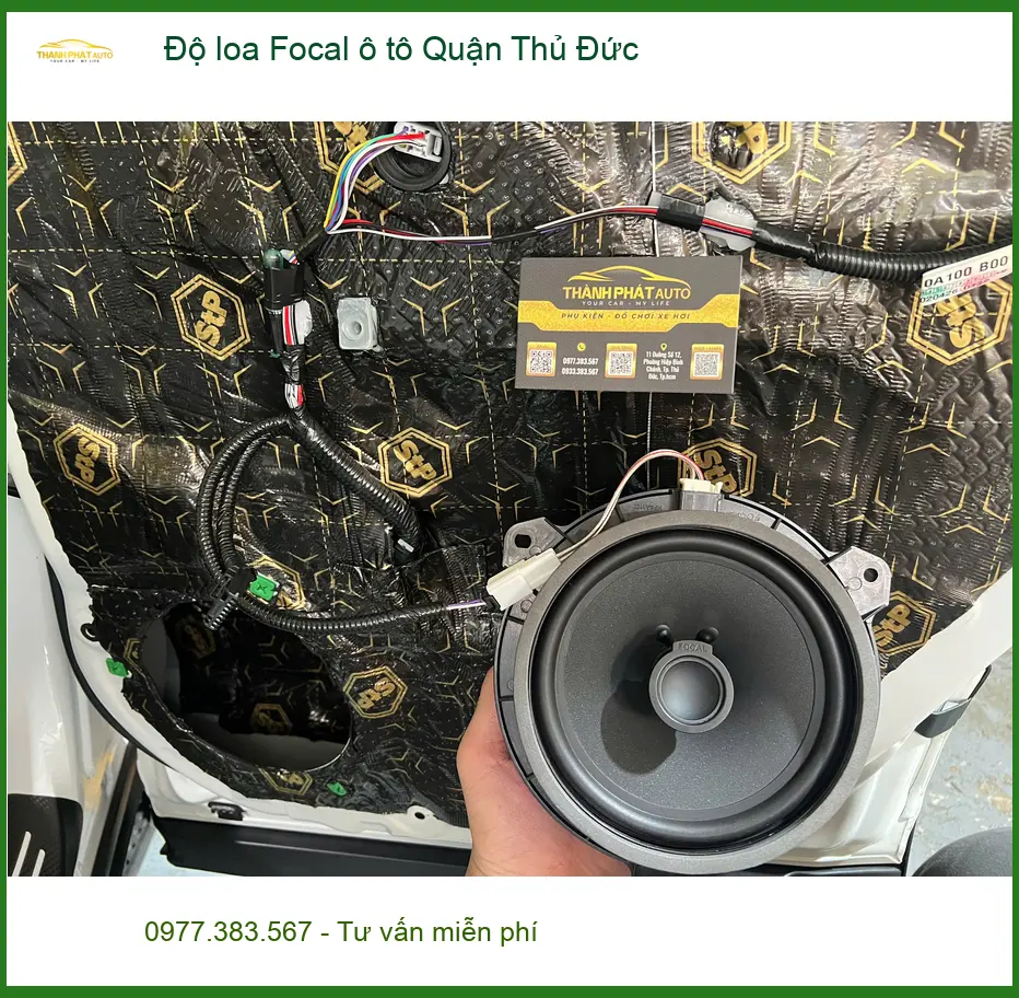 Độ Loa Focal Ô Tô Tại Quận Thủ Đức ảnh thực tế 2