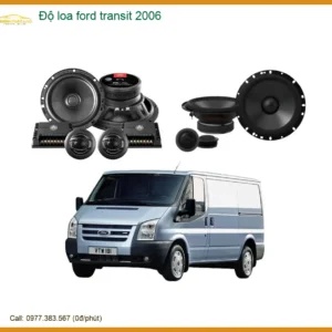 Độ Loa Xe Ford Transit 2006 - Nơi Lắp Đặt Chính Hãng Uy Tín TPHCM