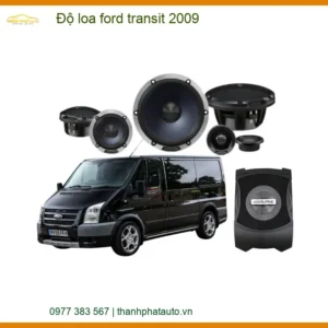 Độ Loa Ô Tô Ford Transit 2009 - Trung Tâm Nâng Cấp Âm Thanh Uy Tín TPHCM