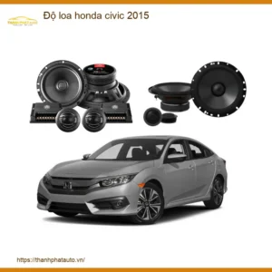 Độ Loa Cao Cấp Honda Civic 2015 - Địa Chỉ Nâng Cấp Âm Thanh Uy Tín TPHCM