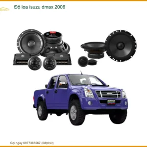 Độ Loa Isuzu Dmax 2006 - Địa Chỉ Chuyên Độ Loa Chính Hãng Giá Tốt TPHCM