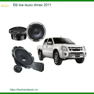 Nâng Cấp Âm Thanh Loa Isuzu Dmax 2011 - Địa Chỉ Lắp Đặt Uy Tín TPHCM