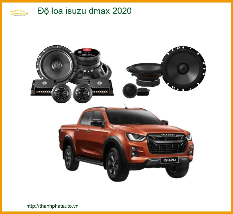 Độ Loa Nâng Cấp Âm Thanh Xe Isuzu Dmax 2020 - Trung Tâm Lắp Đặt Uy Tín TPHCM