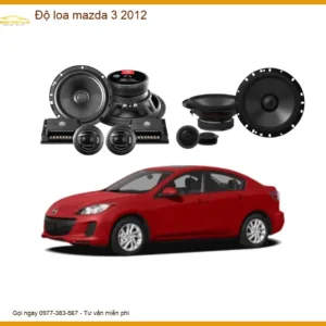Độ Loa Xe Hơi Mazda 3 2012 - Địa Chỉ Nâng Cấp Âm Thanh Uy Tín TPHCM