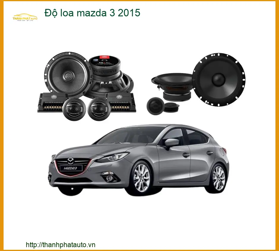 Dịch Vụ Độ Loa Âm Thanh Cho Xe Mazda 3 2015 - Địa Chỉ Nâng Cấp Uy Tín TPHCM