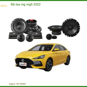Độ loa MG MG5 2022 - Trung Tâm Chuyên Lắp Đặt Loa Chính Hãng Uy Tín TPHCM