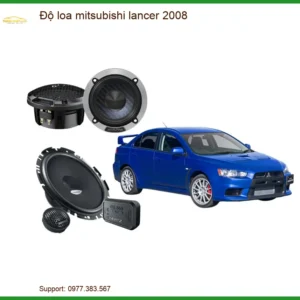 Độ Loa Ô Tô Mitsubishi Lancer 2008 - Trung Tâm Nâng Cấp Uy Tín TPHCM