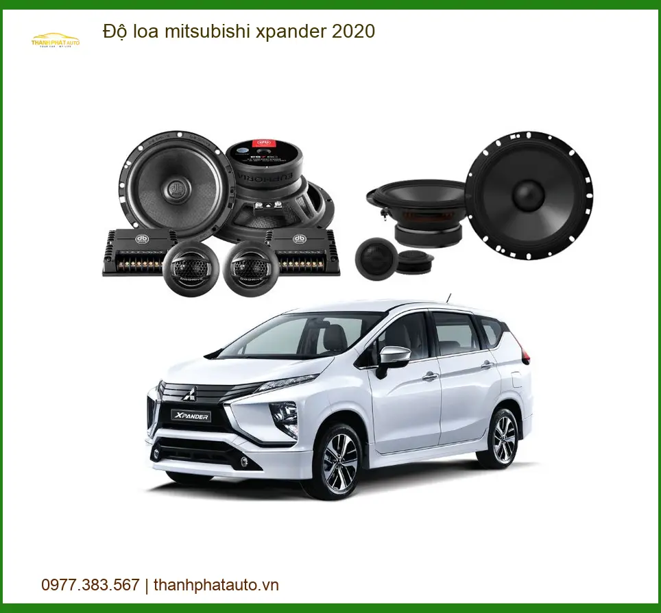 Độ Loa Mitsubishi Xpander 2020 - Địa Chỉ Lắp Đặt Loa Xe Hơi Cao Cấp TPHCM