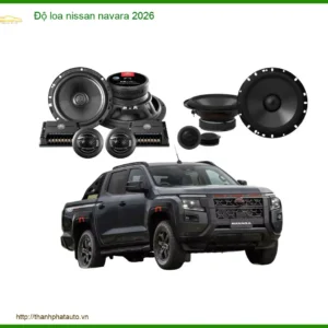 Độ Loa Sub Bass Cho Xe Nissan Navara 2026 - Trung Tâm Độ Loa Ô Tô Uy Tín Giá Tốt TPHCM