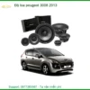 Độ Loa Nghe Nhạc Peugeot 3008 2013 - Trung Tâm Lắp Đặt Âm Thanh Cao Cấp TPHCM