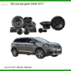 Độ Loa Nâng Cấp Âm Thanh Peugeot 5008 2017 - Trung Tâm Lắp Đặt Uy Tín TPHCM