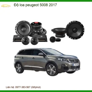 Độ Loa Nâng Cấp Âm Thanh Peugeot 5008 2017 - Trung Tâm Lắp Đặt Uy Tín TPHCM