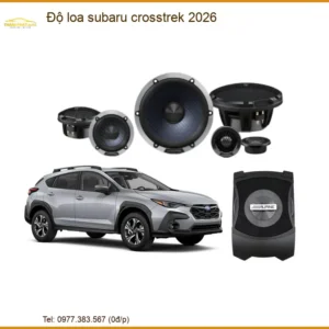 Độ Loa Sub Gầm Ghế Subaru Crosstrek 2026 - Trung Tâm Lắp Đặt Uy Tín TPHCM
