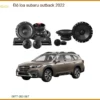 Nâng Cấp Loa Sub Subaru Outback 2022 - Trung Tâm Nâng Cấp Uy Tín TPHCM