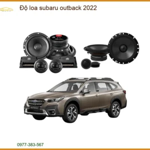 Nâng Cấp Loa Sub Subaru Outback 2022 - Trung Tâm Nâng Cấp Uy Tín TPHCM