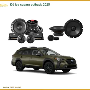 Độ Loa Subaru Outback 2025 - Trung Tâm Chuyên Nâng Cấp Âm Thanh Uy Tín TPHCM