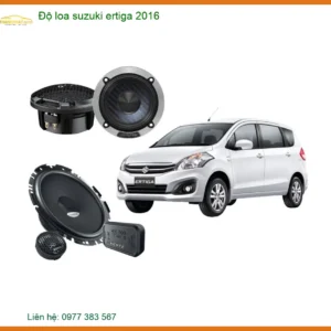 Độ Loa Ô Tô Suzuki Ertiga 2016 - Địa Chỉ Nâng Cấp Âm Thanh Chính Hãng TPHCM
