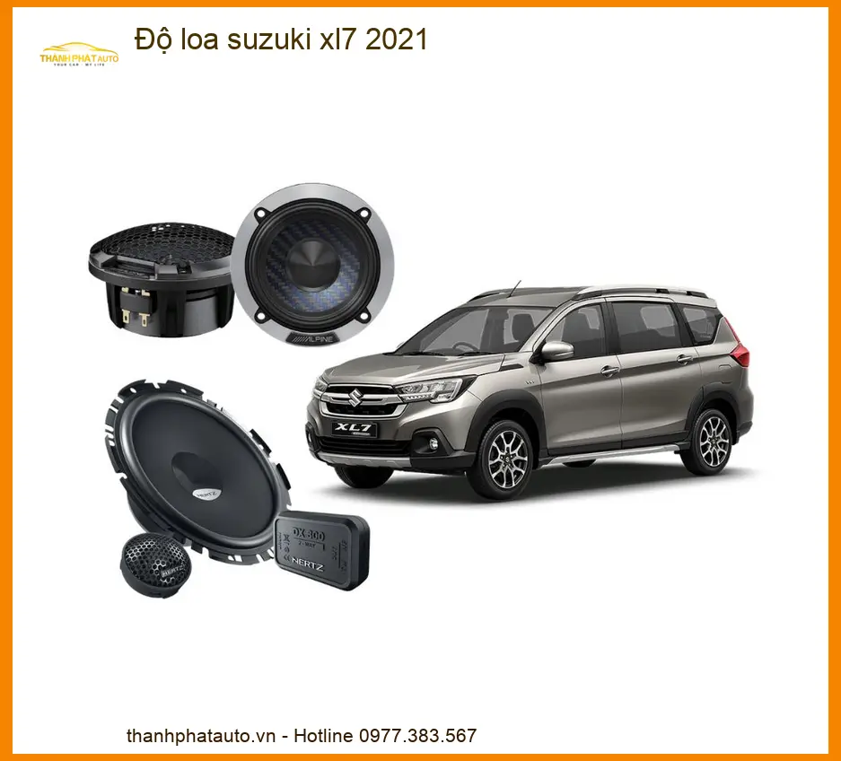 Độ Loa Suzuki XL7 2021 - Trung Tâm Nâng Cấp Âm Thanh Chính Hãng TPHCM