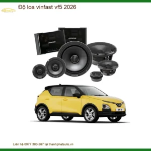 Độ Loa VinFast VF5 2026 - Trung Tâm Nâng Cấp Loa Chính Hãng TPHCM