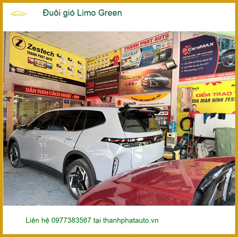 Anh Hùng độ Đuôi gió Limo Green cho Kia K3 tại Quận Tân Bình ảnh thực tế 3