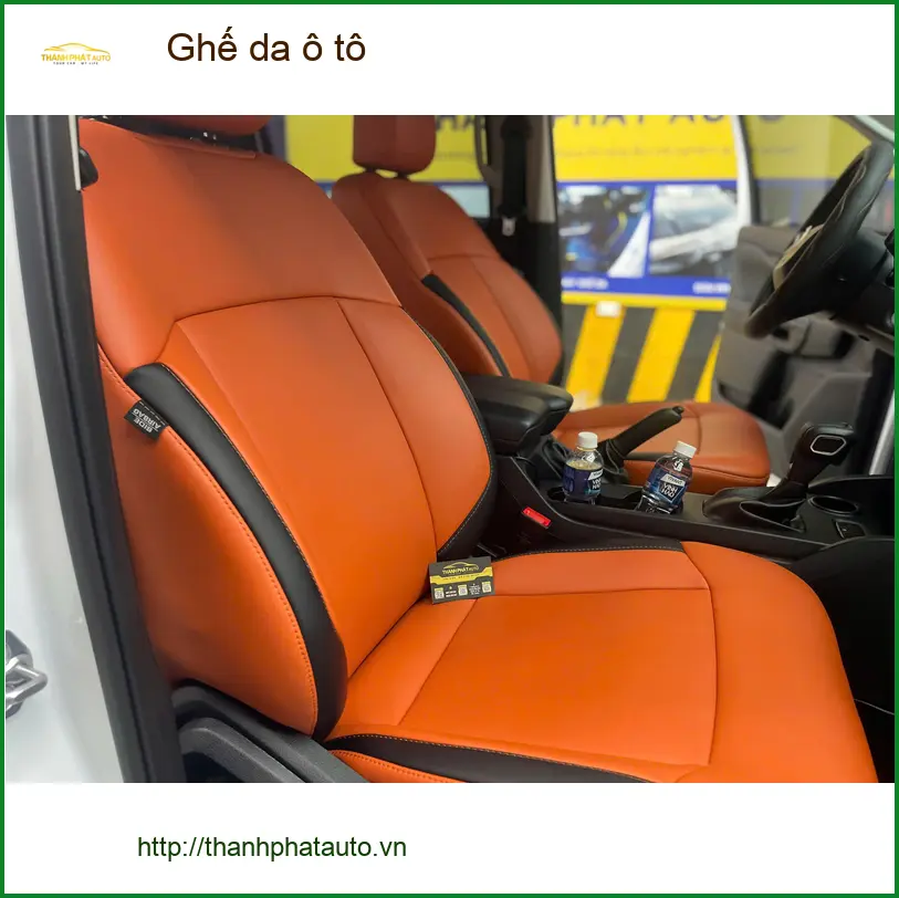 Chị Hương Giang bọc ghế da ô tô Hyundai Accent tại Quận Tân Phú để nâng tầm nội thất