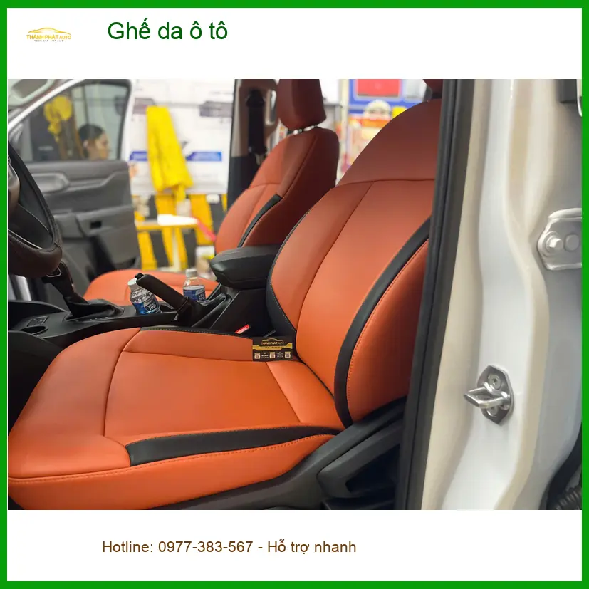 Chị Hương Giang bọc ghế da ô tô Hyundai Accent tại Quận Tân Phú để nâng tầm nội thất ảnh thực tế 2