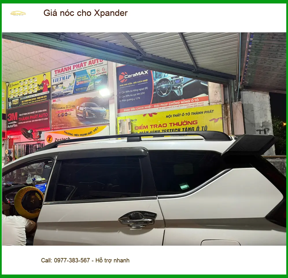 Anh Minh lắp giá nóc cho Xpander tại Quận Tân Bình để đi phượt xa ảnh thực tế 2