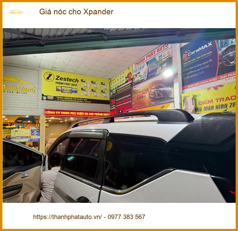 Anh Minh lắp giá nóc cho Xpander tại Quận Tân Bình để đi phượt xa ảnh thực tế 4