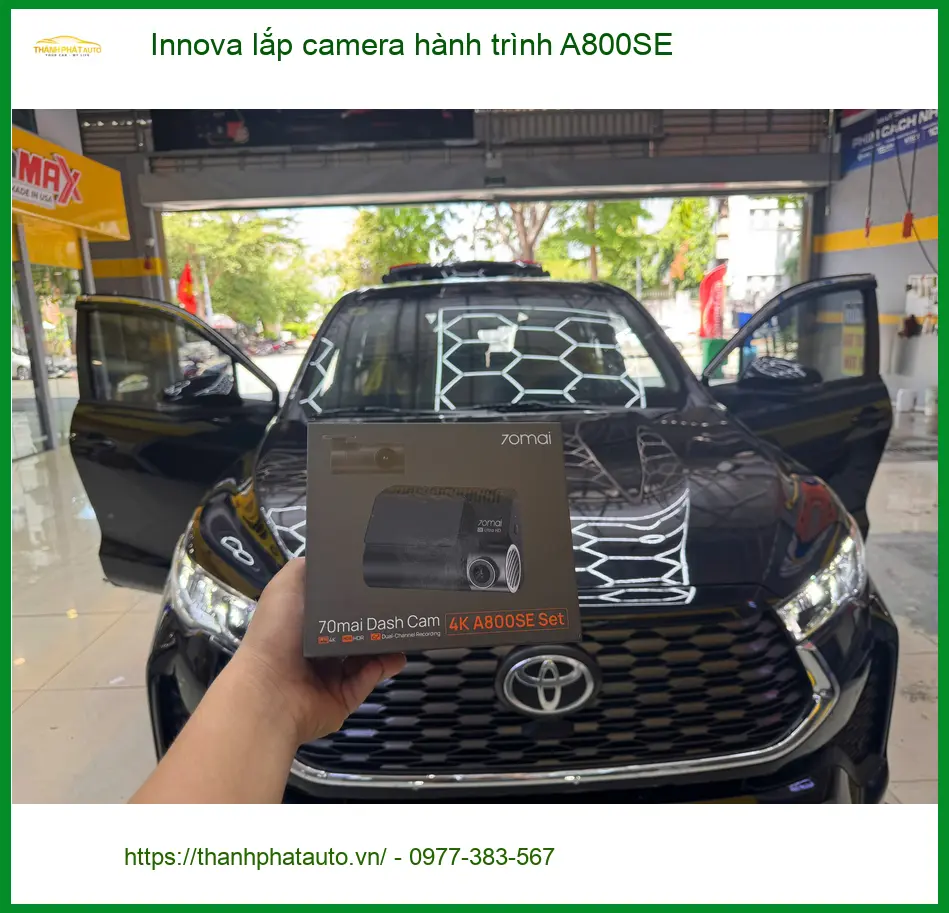 Anh Minh Innova lắp camera hành trình A800SE Quận 7 để ghi lại hành trình. ảnh thực tế 3