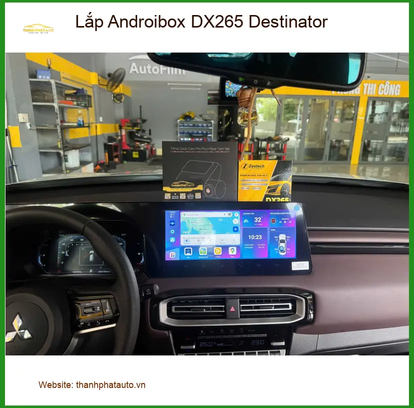 Anh Duy lắp Androibox DX265 Destinator cho xe tại Quận Bình Thạnh ảnh thực tế 3