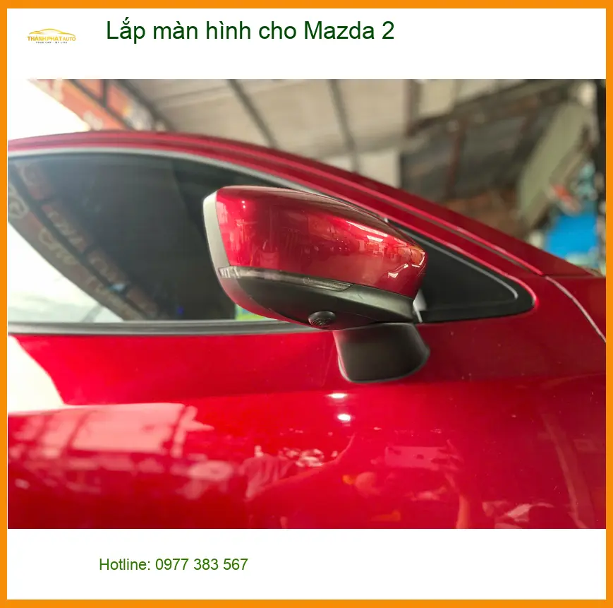 Anh Quang lắp màn hình cho Mazda 2 Quận 11 để tiện dẫn đường và giải trí ảnh thực tế 2