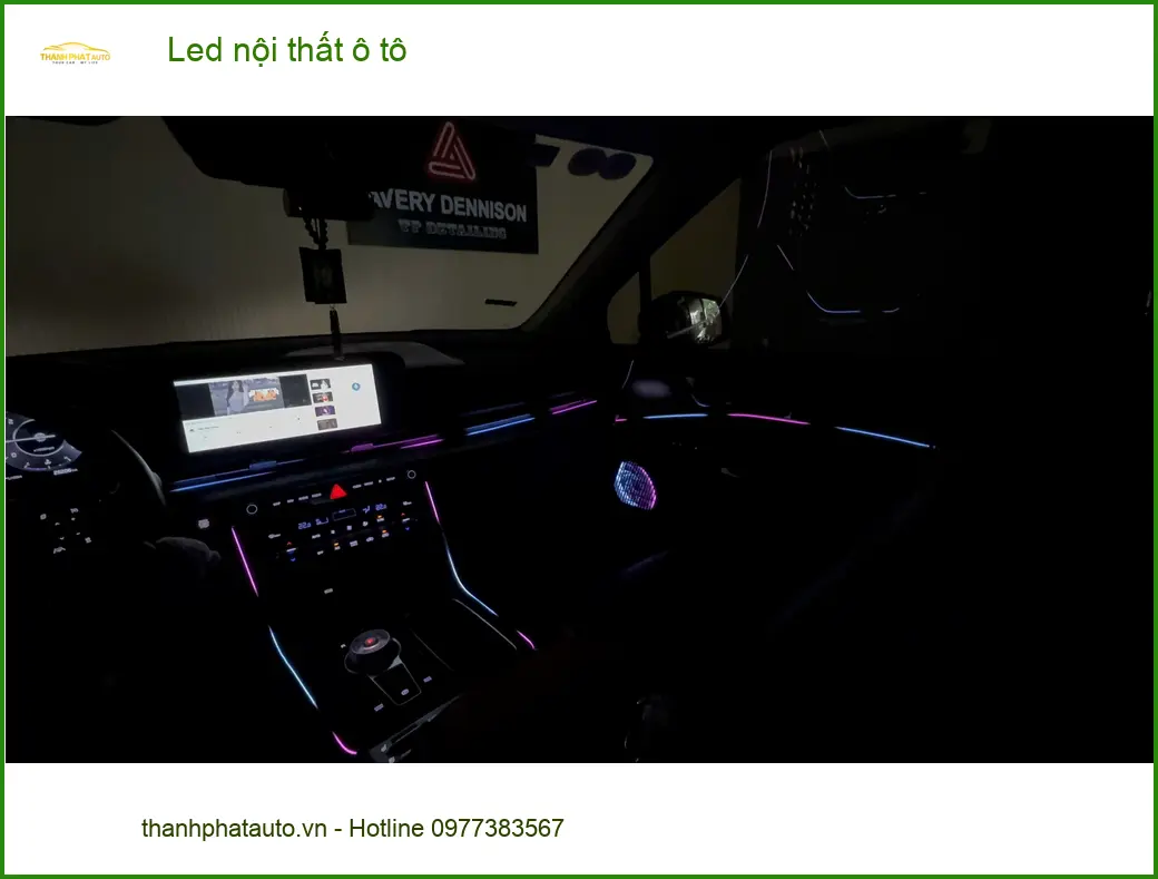 Anh Khải nâng cấp Led nội thất ô tô cho Hyundai Accent tại Hóc Môn thêm lung linh